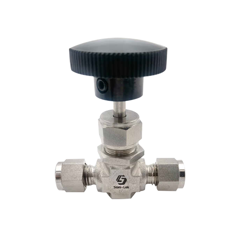 Le capot intégral d'acier inoxydable a forgé la valve à pointeau de double virole